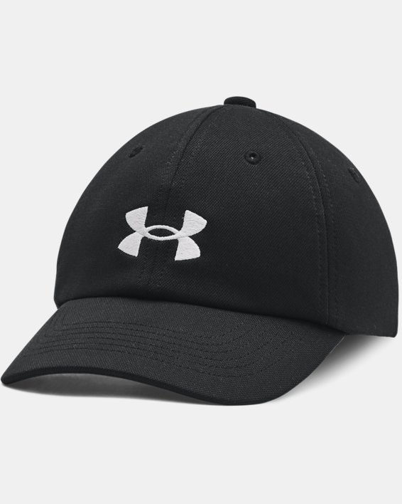 หมวกแก๊ป UA Play Up สำหรับเด็กผู้หญิง, Black, pdpMainDesktop image number 0